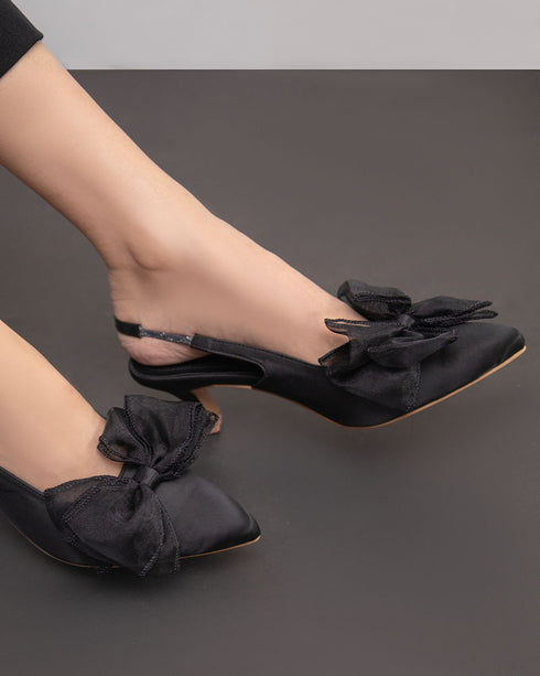 SUHA Bow Mule Heels